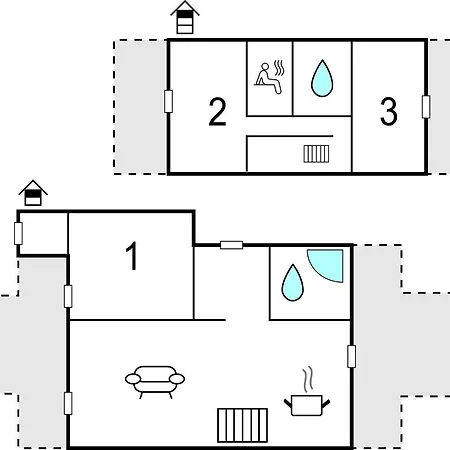 Amazing In With 3 Bedrooms, Sauna And Wifi